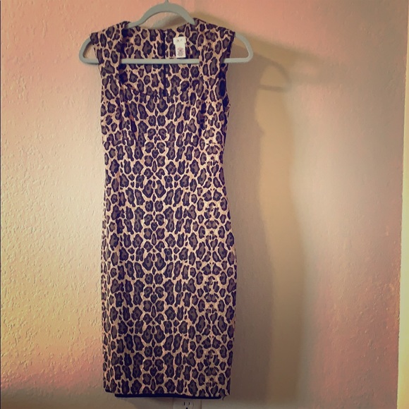 classy leopard print dress